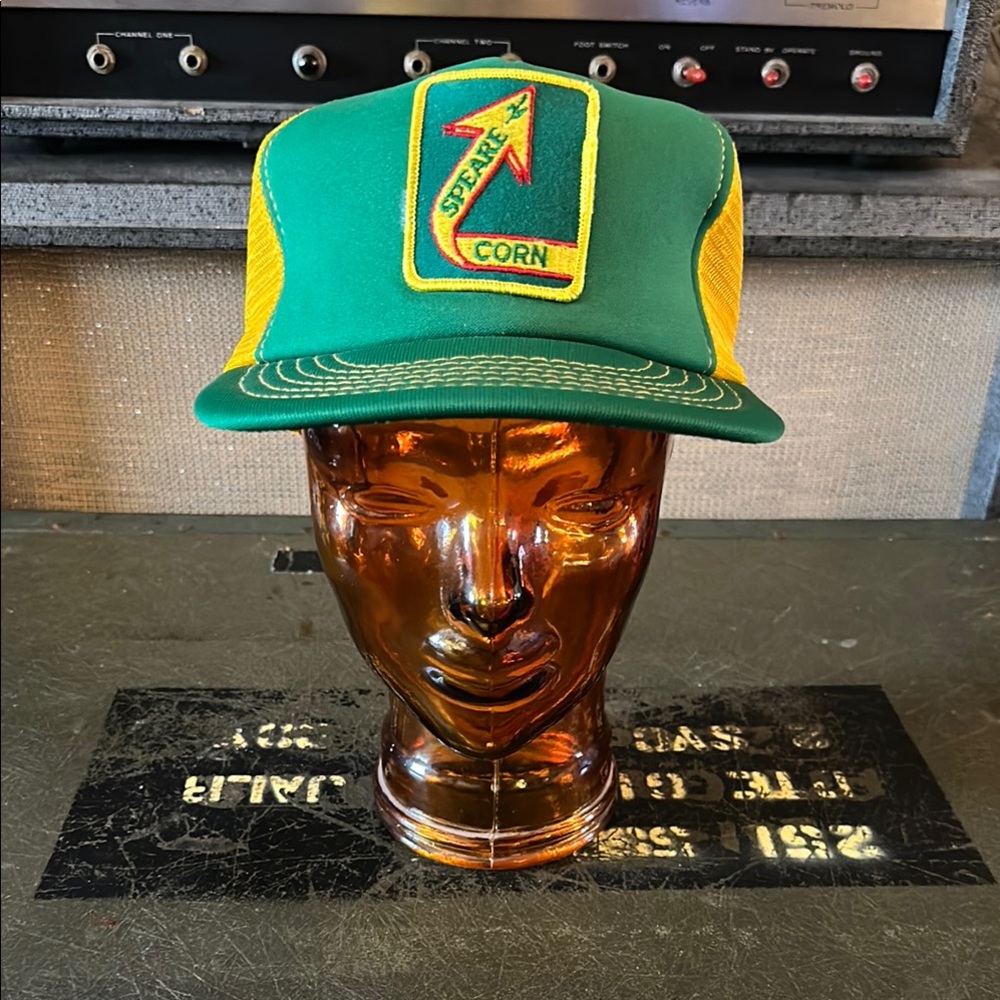 Green and Yellow Snapback Trucker Hat